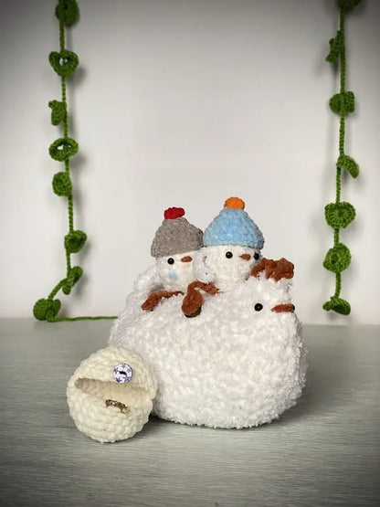 Mamma Mapel & Baby Hoëdic - CROCHET DUCK PATTERN TchipTchip
