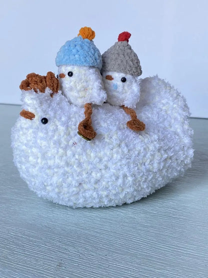 Mamma Mapel & Baby Hoëdic - CROCHET PATTERN TchipTchip