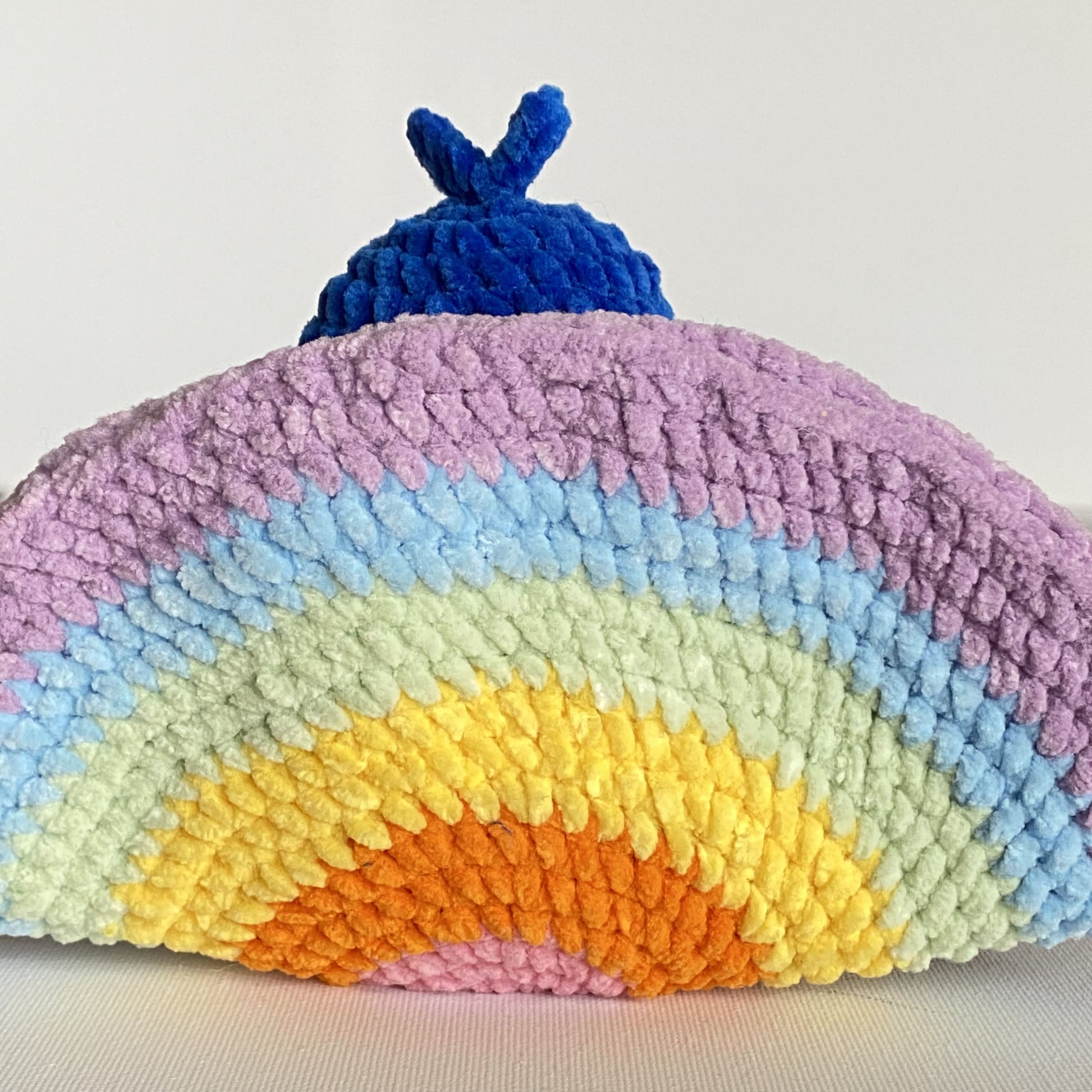 Peacock pdf crochet pattern