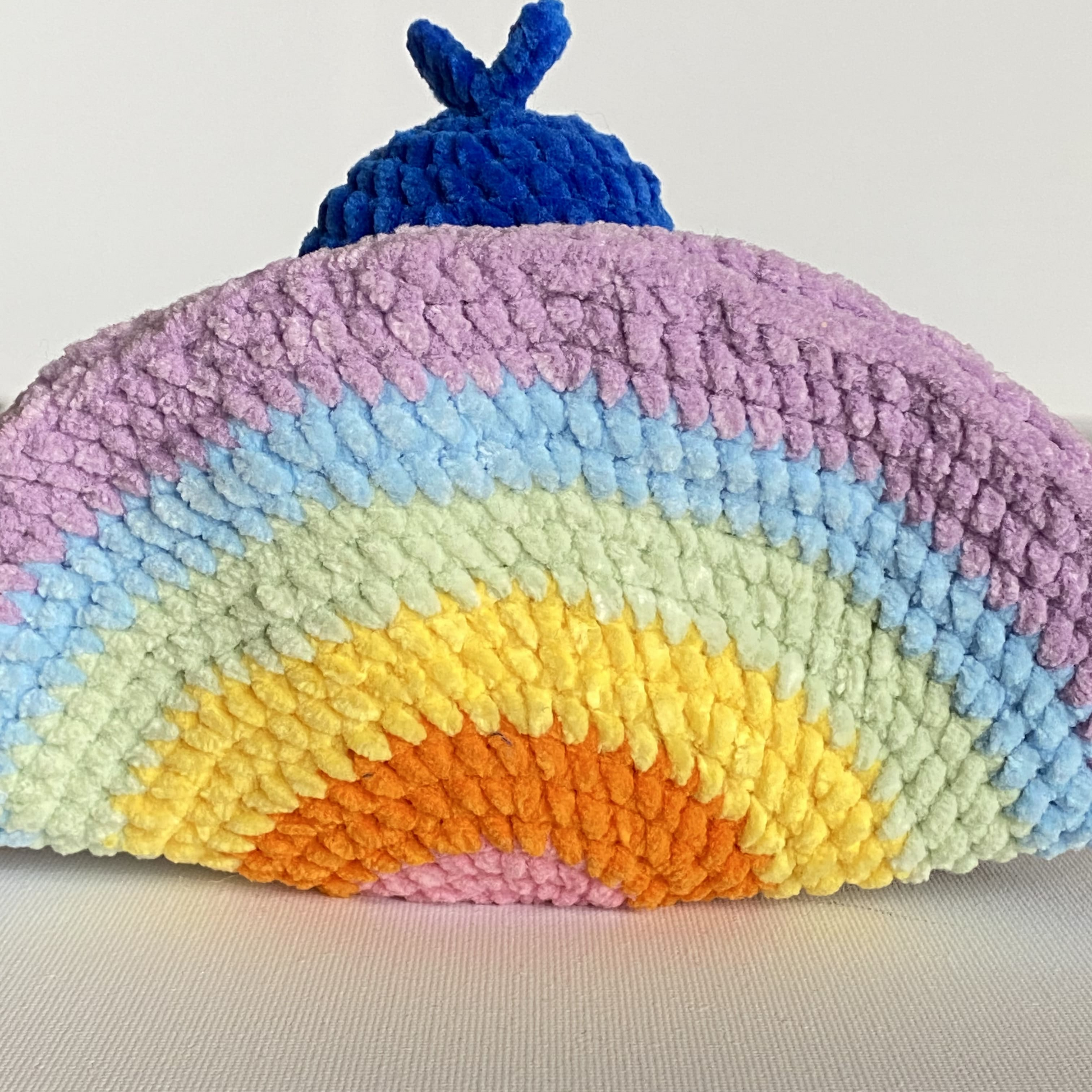 Peacock crochet pattern