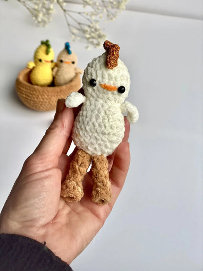 tchiptchip crochet pattern chicky in nest