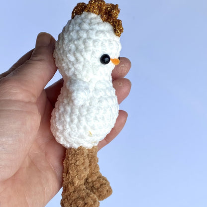 chenill crocheted chick